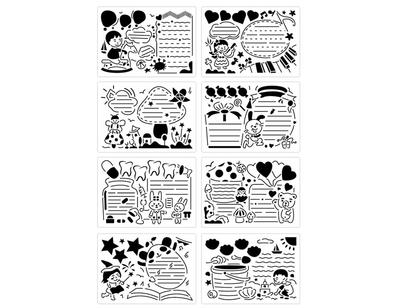 Children's Handwritten Newspaper Template toys