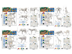 Painted Animals(4S) toys