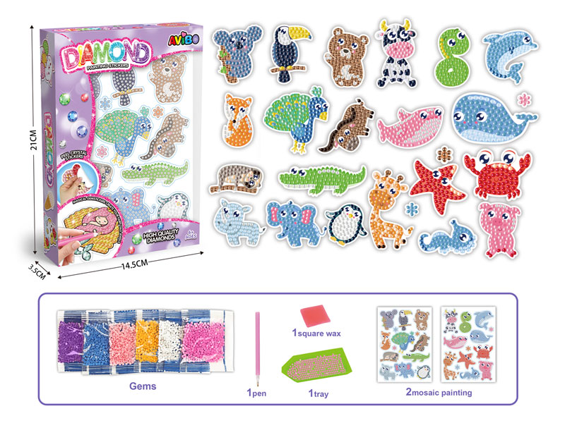 Diamond Painting Stickers toys