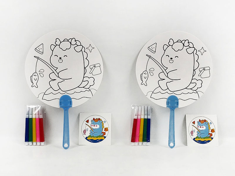 Coloring Fan toys