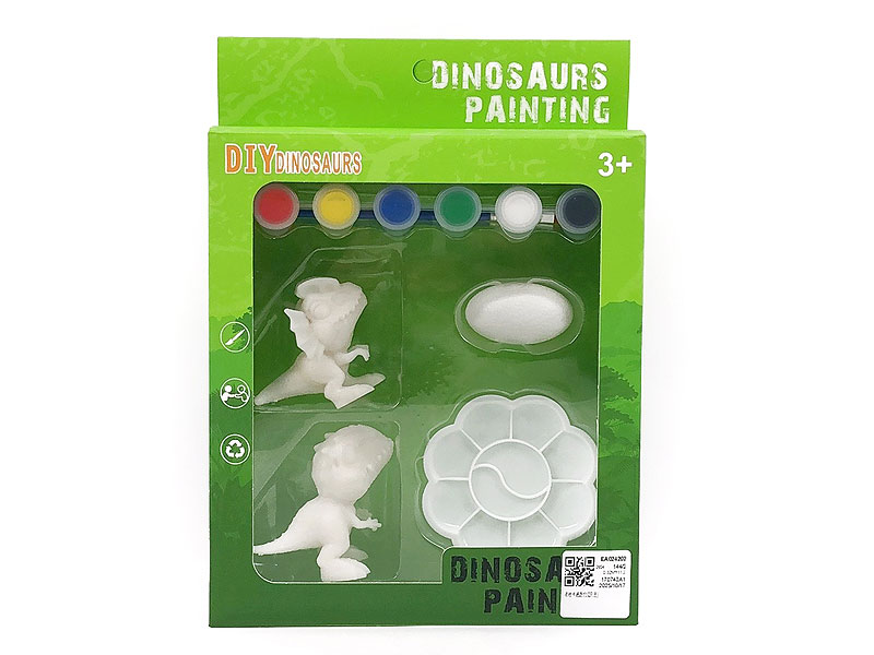 Painted Dinosaurs(2in1) toys