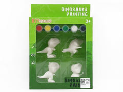 Painted Dinosaurs(4in1) toys