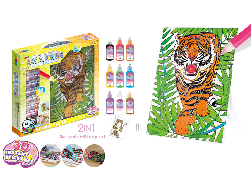2in1 Crystal Painting toys