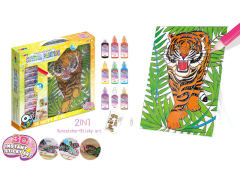 2in1 Crystal Painting toys