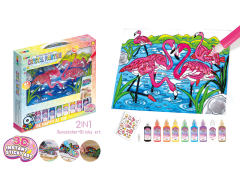 2in1 Crystal Painting toys