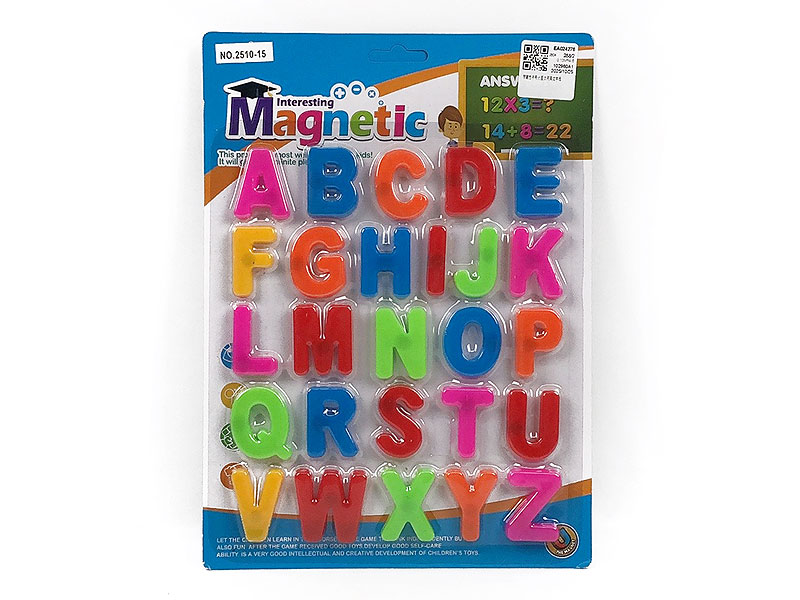 English Letters toys
