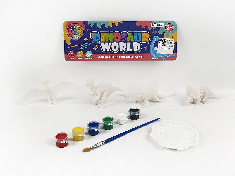 Colored Dinosaurs Set toys