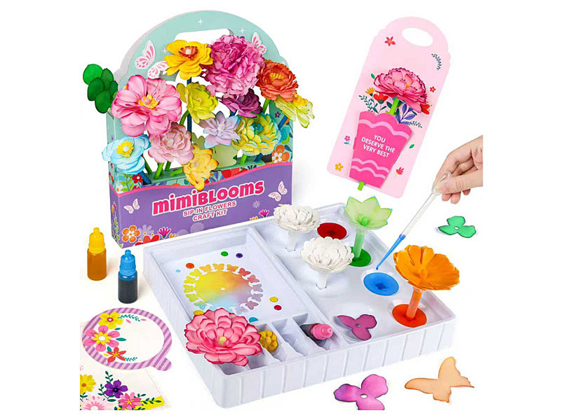 Sip-in Flowers Craft Kit toys