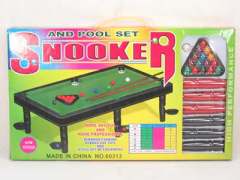 deluxe pool & snooker set