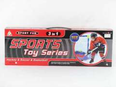 Soccer & Hockey & Basketball Set toys