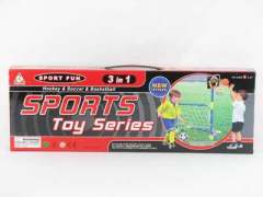 Soccer & Hockey & Basketball Set toys