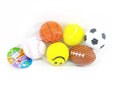 6.3CM PU Ball(6in1) toys