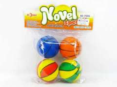 6.3cm Basketballl(4in1) toys