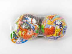 4''PU Ball(2in1) toys