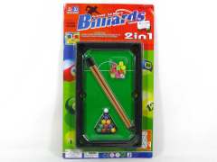 2in1 Snooker Pool & Chess toys