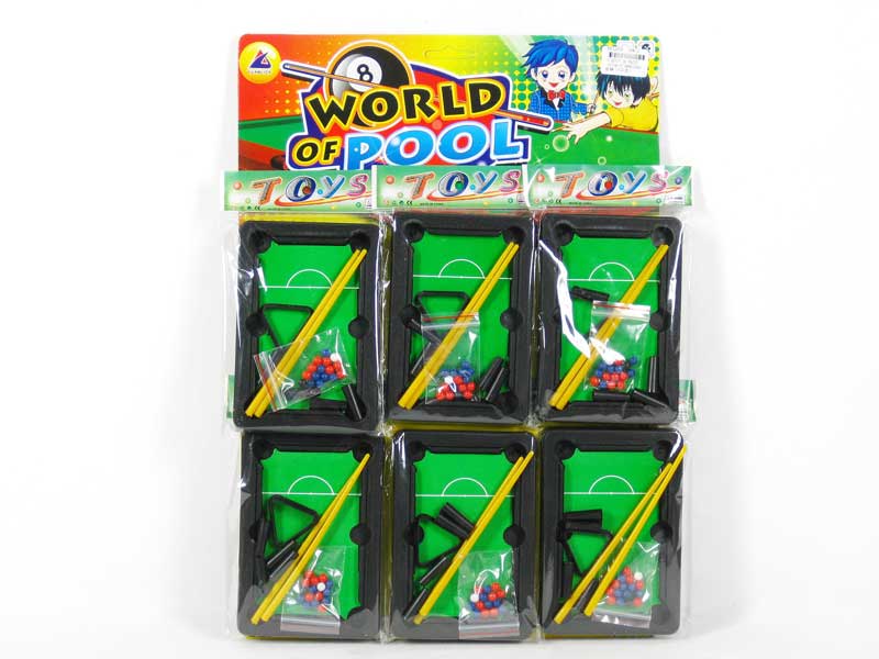Snooker Pool(6in1) toys