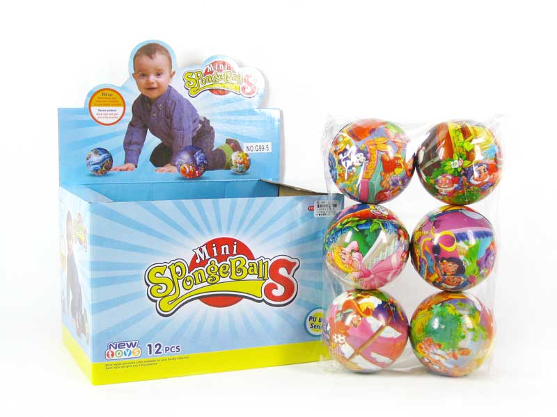 4"PU Ball(12in1) toys