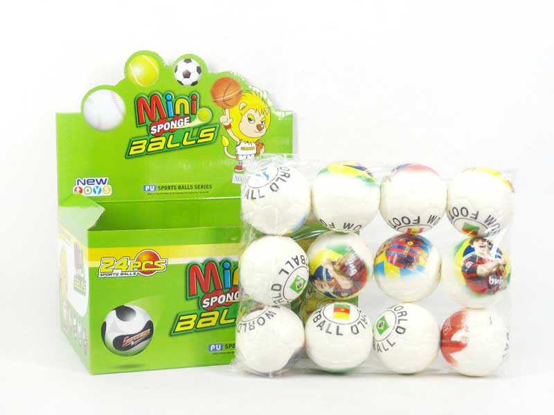 2.5"PU Ball(24in1) toys