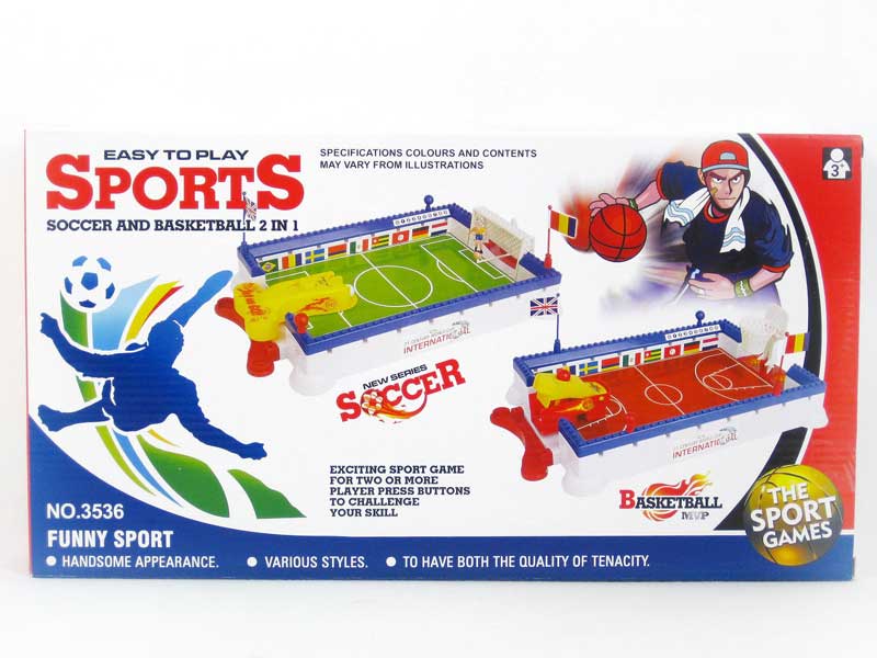 2in1 Basketball Football Set toys