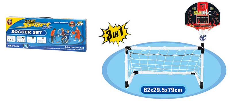 3in1 Football Goal toys