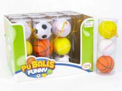 Pu Ball(12in1) toys