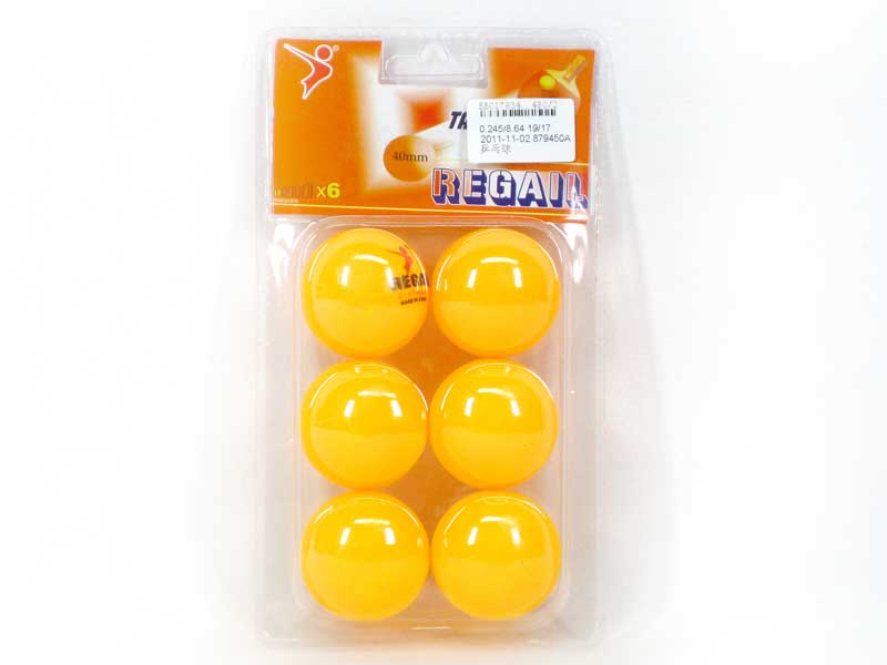 Pingpong Ball(6in1) toys