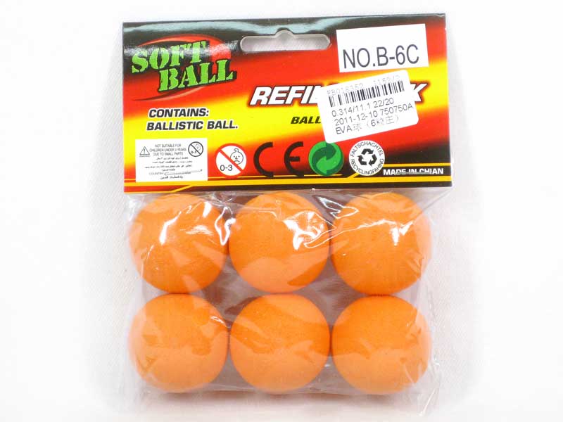 EVA Ball(6in1) toys