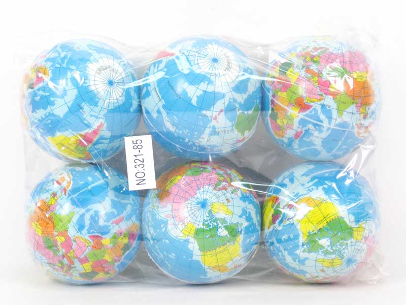 4＂PU Ball(6in1) toys