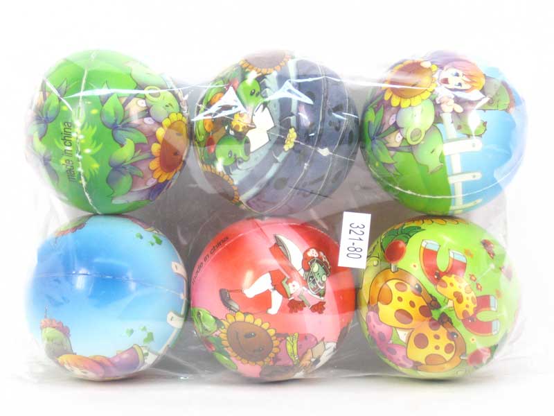 4"PU Ball(6in1) toys