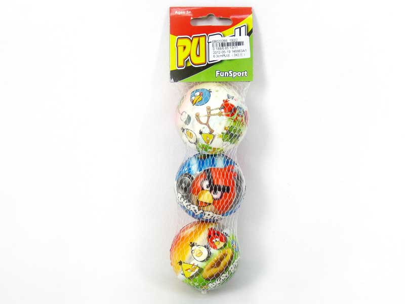 6.3cm PU Ball(3in1) toys