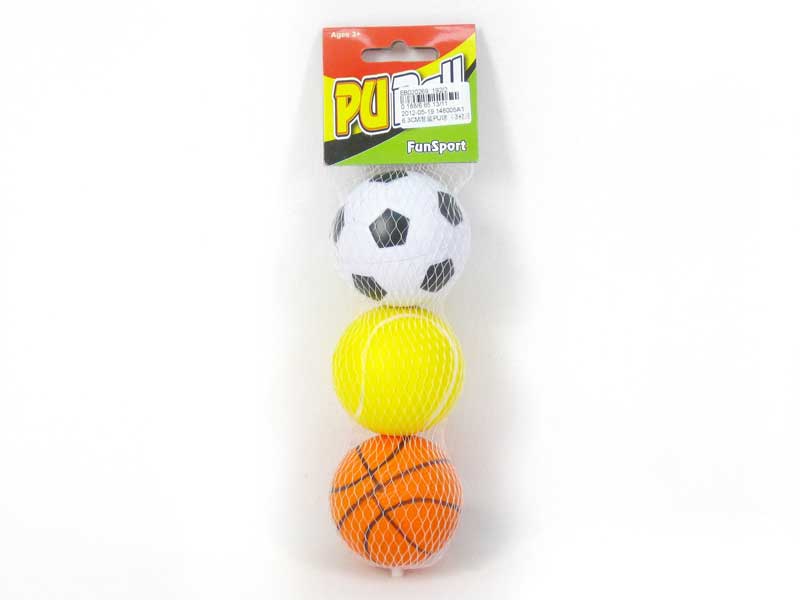 6.3cm PU Ball(3in1) toys