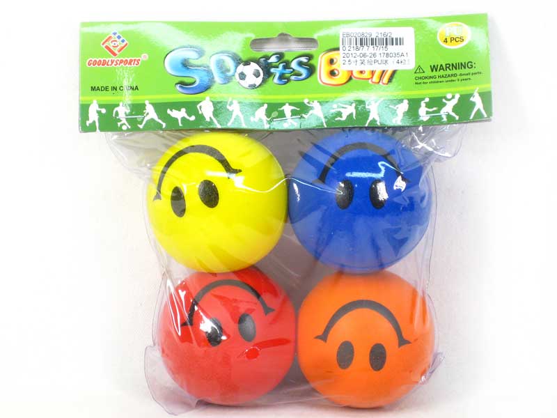 2.5'' Pu Ball(4in1) toys