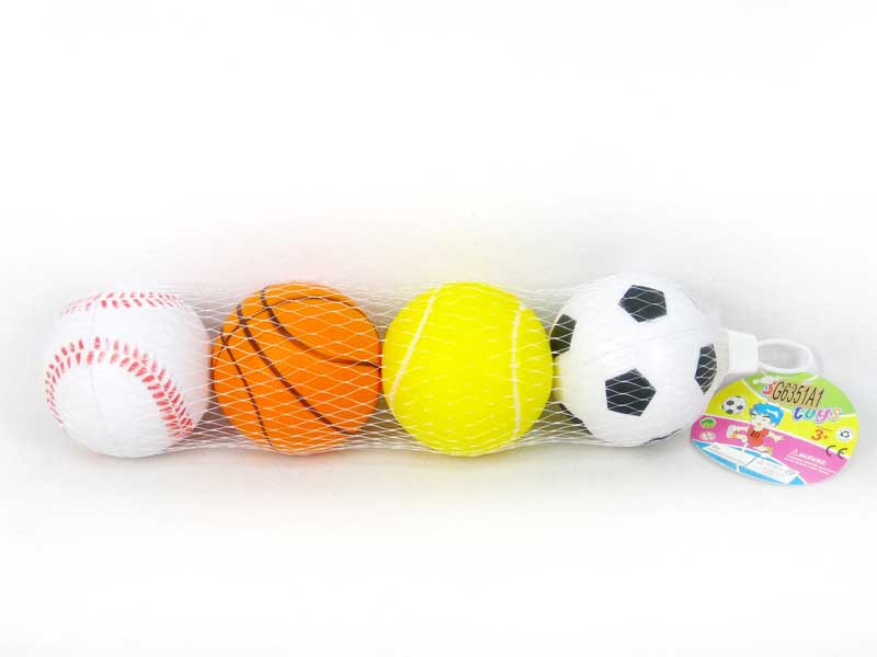 3＂PU Ball(4in1) toys