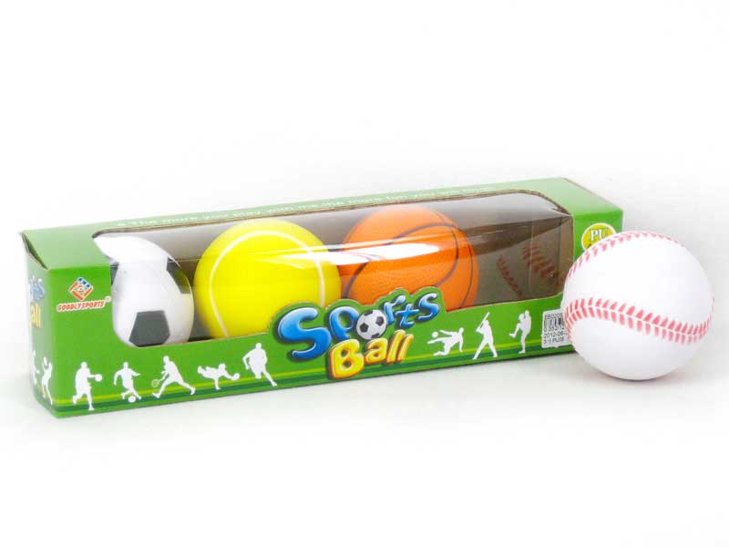3＂PU Ball(4in1) toys