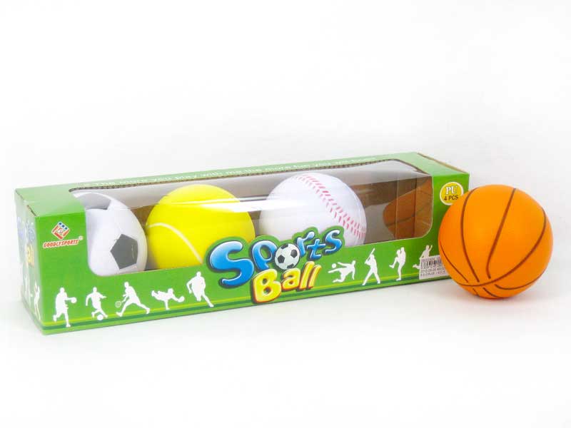 3.5＂PU Ball(4in1) toys