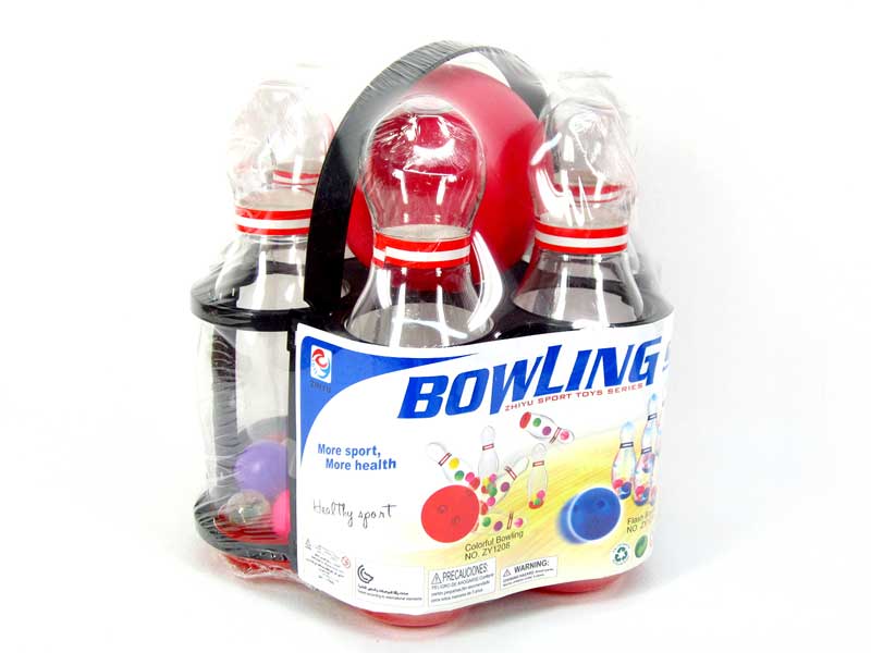 9.5"Bowling Game W/L toys