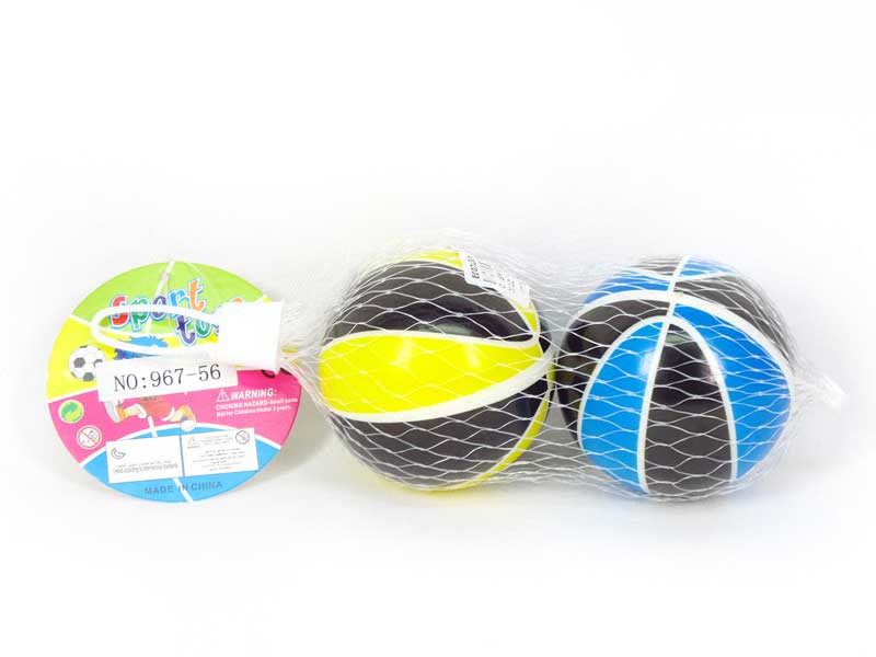 2.5" PU Baskball(2in1) toys