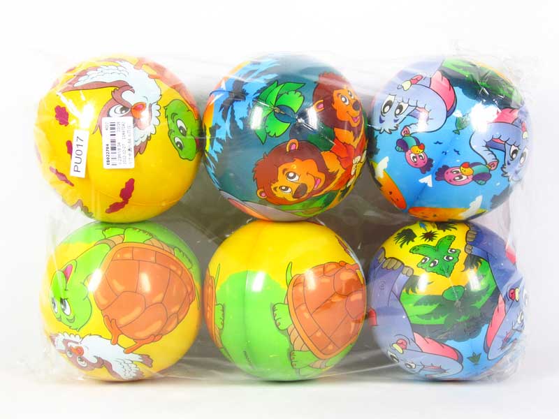 5"PU Ball(6in1) toys