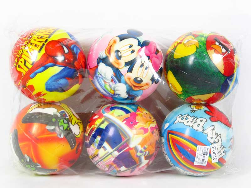 5"PU Ball(6in1) toys