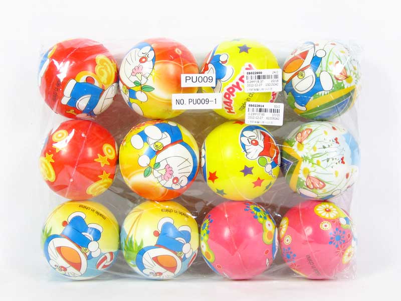 3"PU Ball(12in1) toys