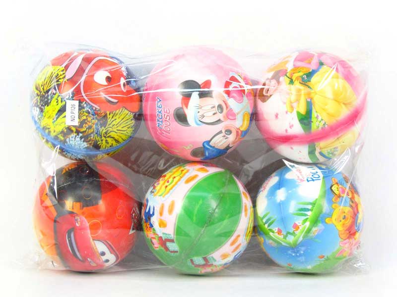 4"Pu Ball(6in1) toys