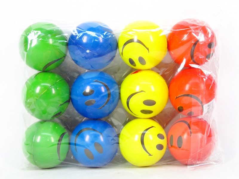 2.5＂PU Ball(12in1) toys