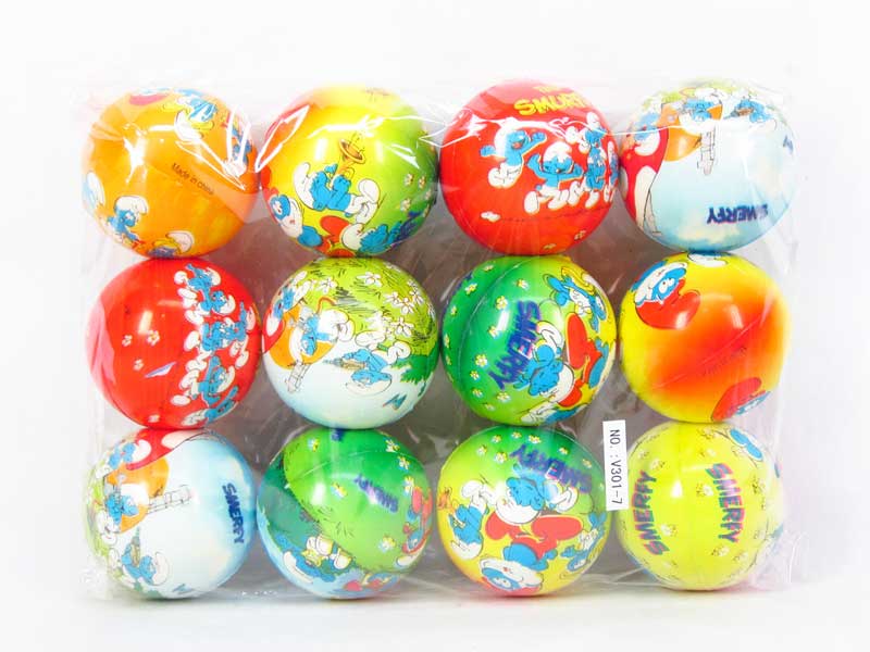 3"PU Ball(12in1) toys