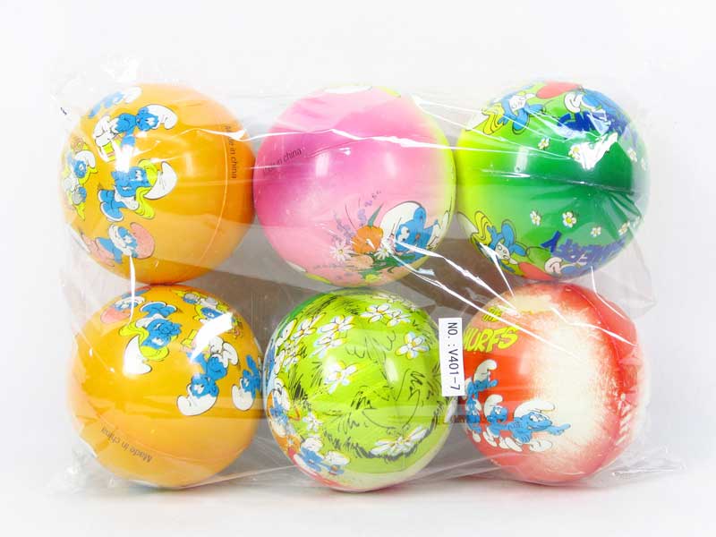 4"PU Ball(6in1) toys