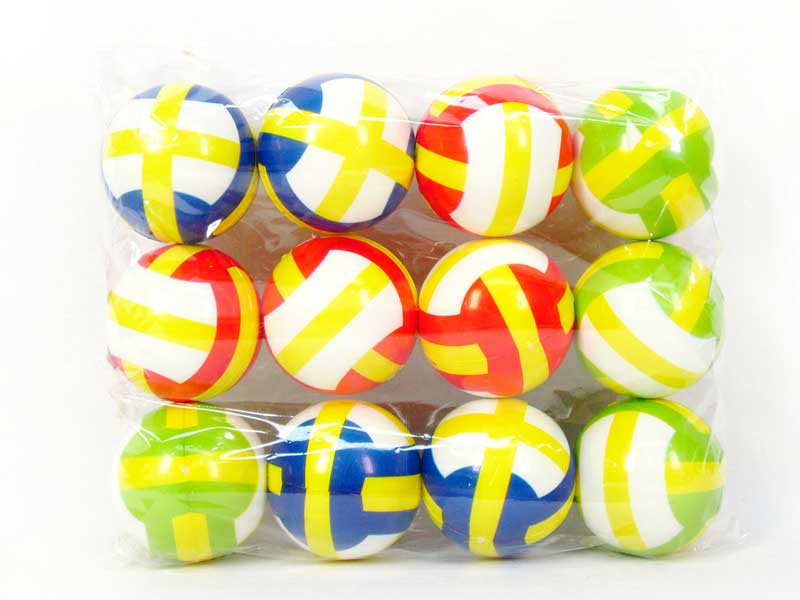 2.5"PU Vollyball(12in1) toys