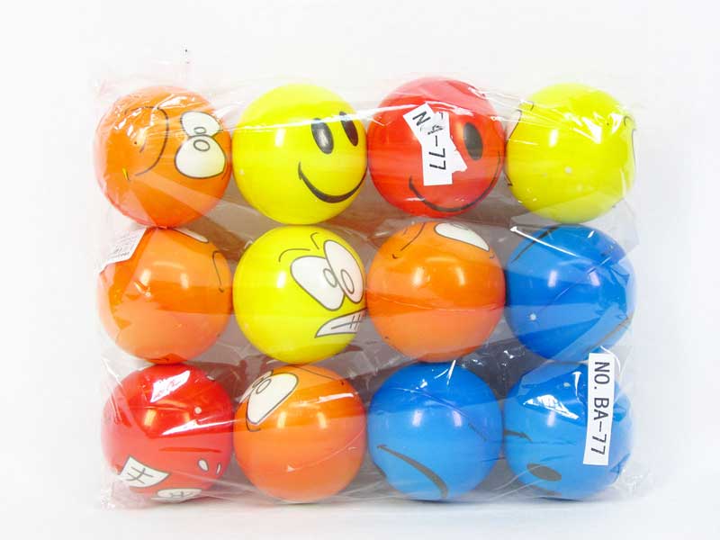 2.5"PU Ball(12in1) toys