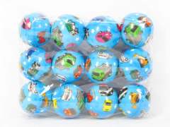 2.5"PU Ball(12in1) toys