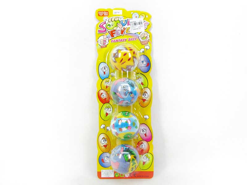 6.3cm Pu Ball(4in1) toys