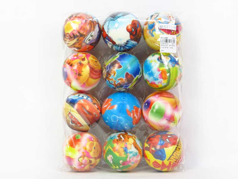 3inch PU Ball(12in1) toys