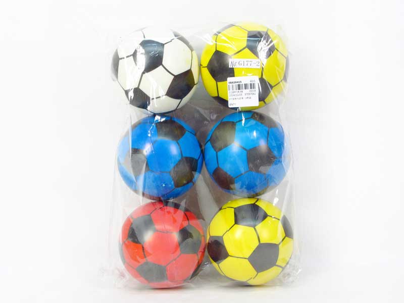 4inch PU Football(6in1) toys
